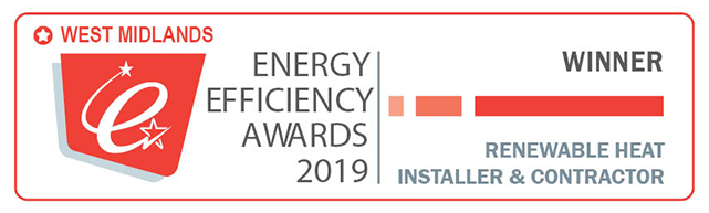 Winner: RHI Installer/Contractor of the Year – West Mids Energy Efficiency Awards 2019